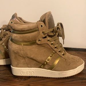 ASH Women’s Wedge Sneakers, size 39